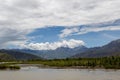 Lhasa River, Qinghai-Tibet Plateau, China Royalty Free Stock Photo
